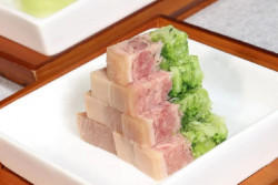 【凉菜】兰花肴肉冻
