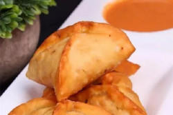 【东南亚菜】素食沙摩饺