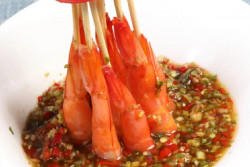 【凉菜】辣汁竹签虾